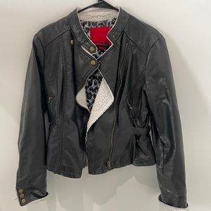 5|48 Saks faux leather jacket/light coat